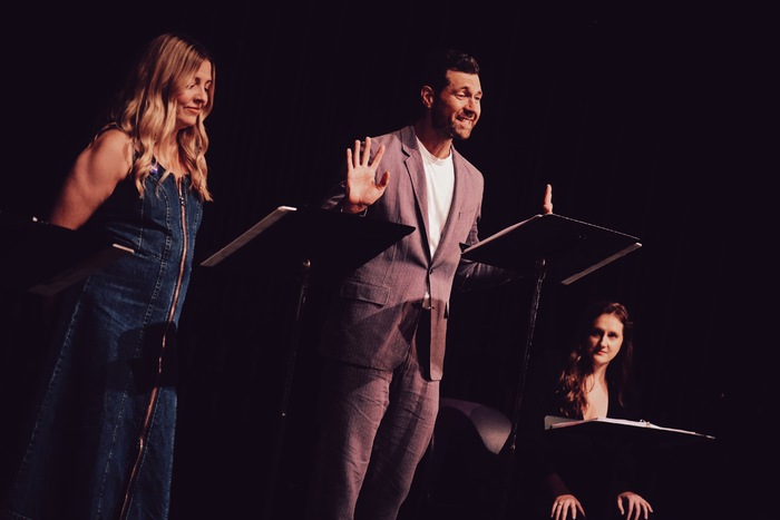 Photos: A PLAY ABOUT DAVID MAMET WRITING A PLAY ABOUT HARVEY WEINSTEIN Reading Image