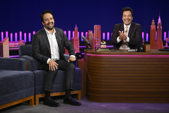 Photos: Lin-Manuel Miranda Celebrates HAMILTON and More on THE TONIGHT SHOW STARRING JIMMY FALLON Image