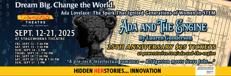 Preview: Powerstories Presents ADA AND THE ENGINE at Stageworks Theatre Image