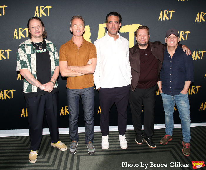 Photos: Hanging with the Cast of ART on Broadway Image