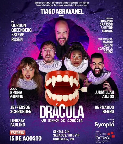 DRÁCULA - UM TERROR DE COMÉDIA: Get Ready for a Hilarious Take on a Classic Vampire Tale Image