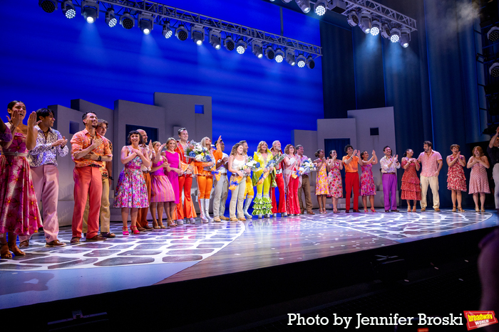 Photos: MAMMA MIA! on Broadway Opening Night Curtain Call Image