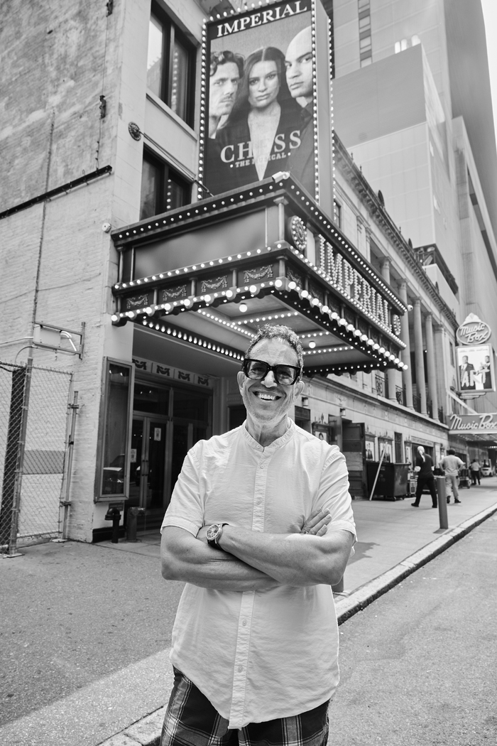 Photos: CHESS Stars & Director Stop By the Imperial Theatre Image