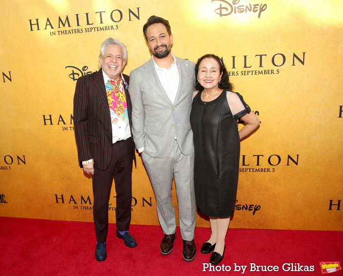 Photos: HAMILTON Original Cast Attends Movie Screening at the Delacorte Image