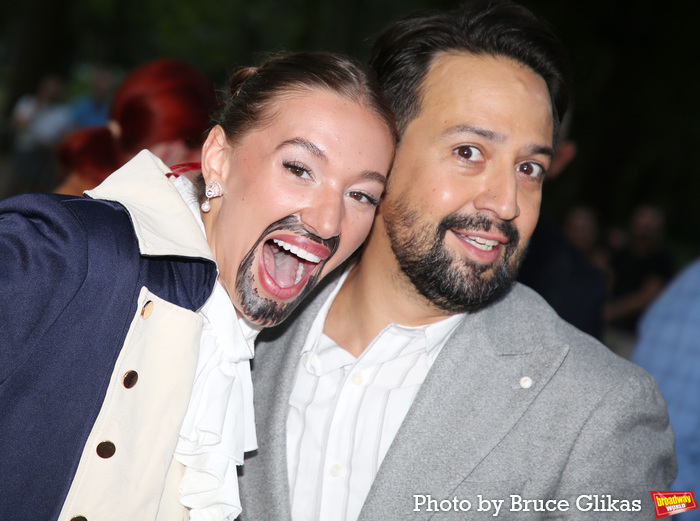 Photos: HAMILTON Original Cast Attends Movie Screening at the Delacorte Image