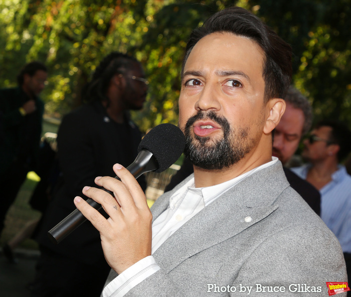 Photos: HAMILTON Original Cast Attends Movie Screening at the Delacorte Image