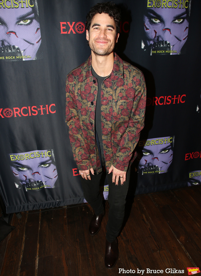 Exclusive: Darren Criss Guest Stars in EXORCISTIC: THE ROCK MUSICAL on Opening Night Image
