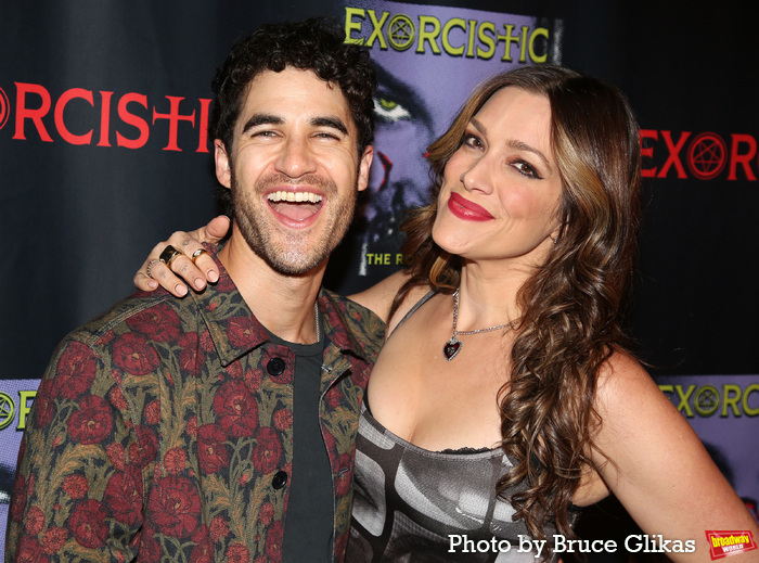 Exclusive: Darren Criss Guest Stars in EXORCISTIC: THE ROCK MUSICAL on Opening Night Image