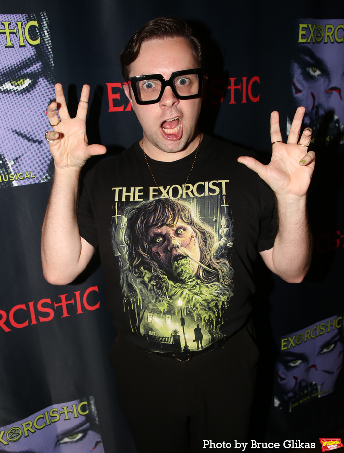 Exclusive: Darren Criss Guest Stars in EXORCISTIC: THE ROCK MUSICAL on Opening Night Image