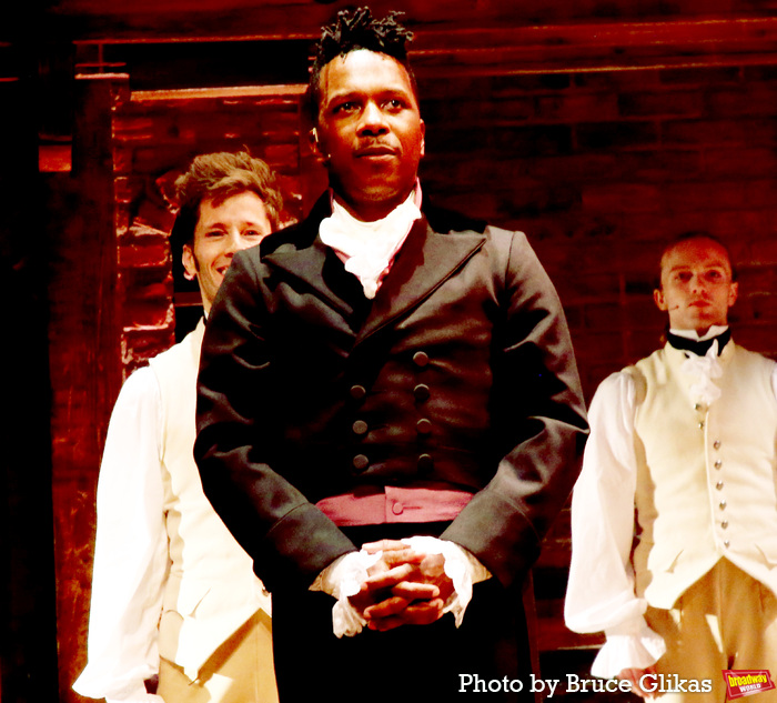 Photos: Leslie Odom Jr. Returns to HAMILTON on Broadway Image