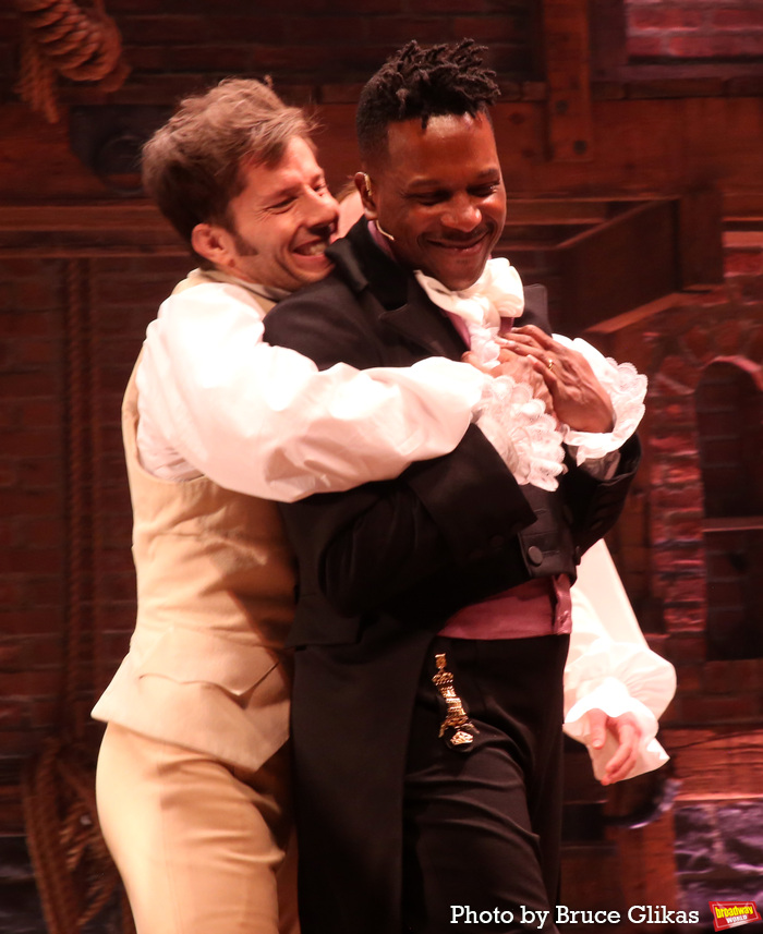 Photos: Leslie Odom Jr. Returns to HAMILTON on Broadway Image