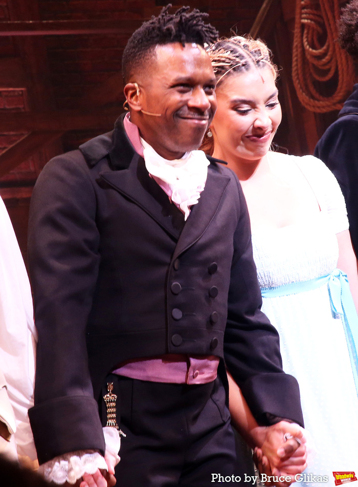 Photos: Leslie Odom Jr. Returns to HAMILTON on Broadway Image