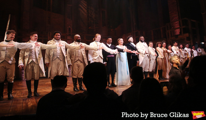 莱斯利·奥多姆 Jr 和《汉密尔顿》剧组