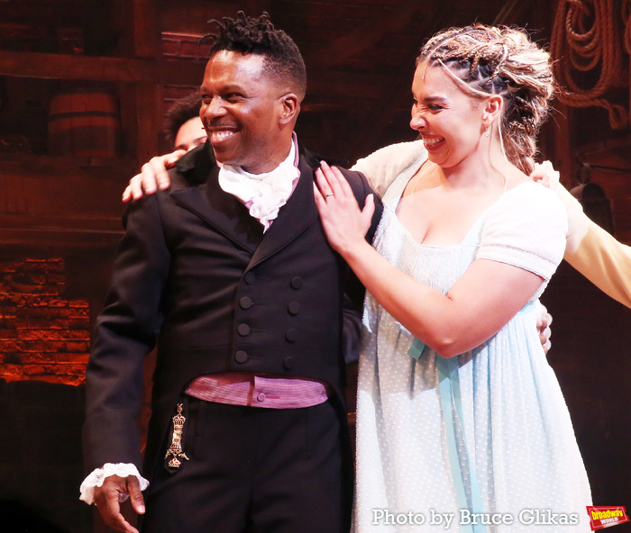 Photos: Leslie Odom Jr. Returns to HAMILTON on Broadway Image
