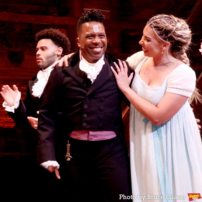Photos: Leslie Odom Jr. Returns to HAMILTON on Broadway Image