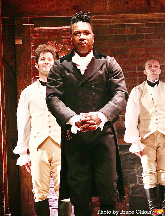Photos: Leslie Odom Jr. Returns to HAMILTON on Broadway Image
