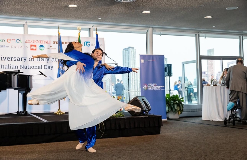 International American Ballet Performs at the United Nations for Italy’s 70th Anniversary Image