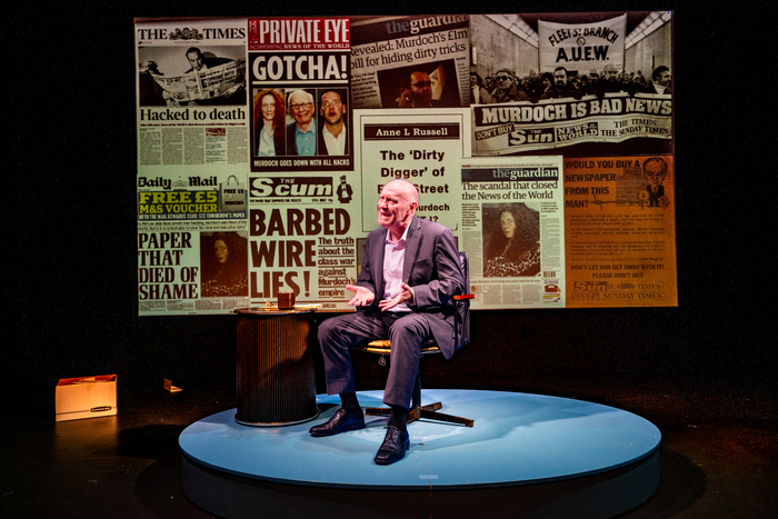 Photos: World Premiere MURDOCH: THE FINAL INTERVIEW at THEATER555 Image