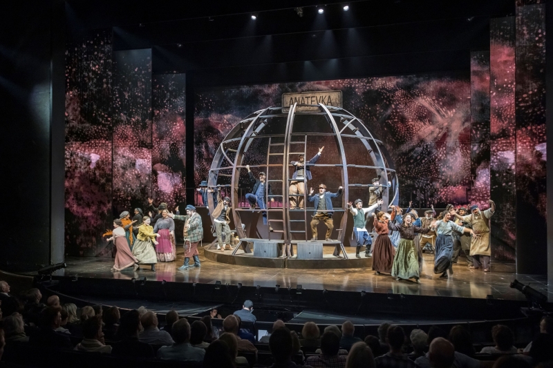 Cast of Fiddler on the Roof. Photo credit Raftermen for The Atlanta Opera