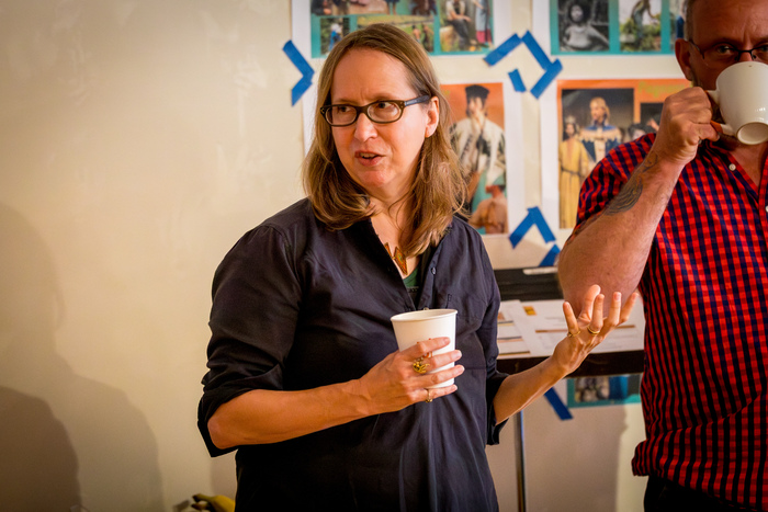 Photos: THE BURNING CAULDRON OF FIERY FIRE World Premiere in Rehearsal Image