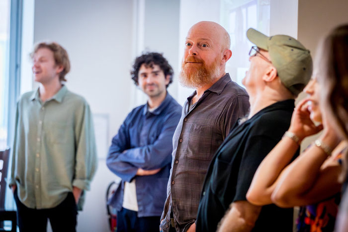 Photos: THE BURNING CAULDRON OF FIERY FIRE World Premiere in Rehearsal Image