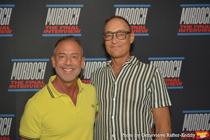 Photos: Inside Opening Night of MURDOCH: THE FINAL INTERVIEW at Theater555 Image