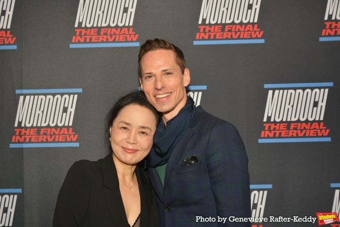 Photos: Inside Opening Night of MURDOCH: THE FINAL INTERVIEW at Theater555 Image
