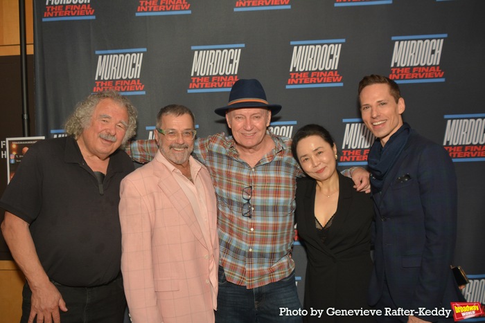 Photos: Inside Opening Night of MURDOCH: THE FINAL INTERVIEW at Theater555 Image