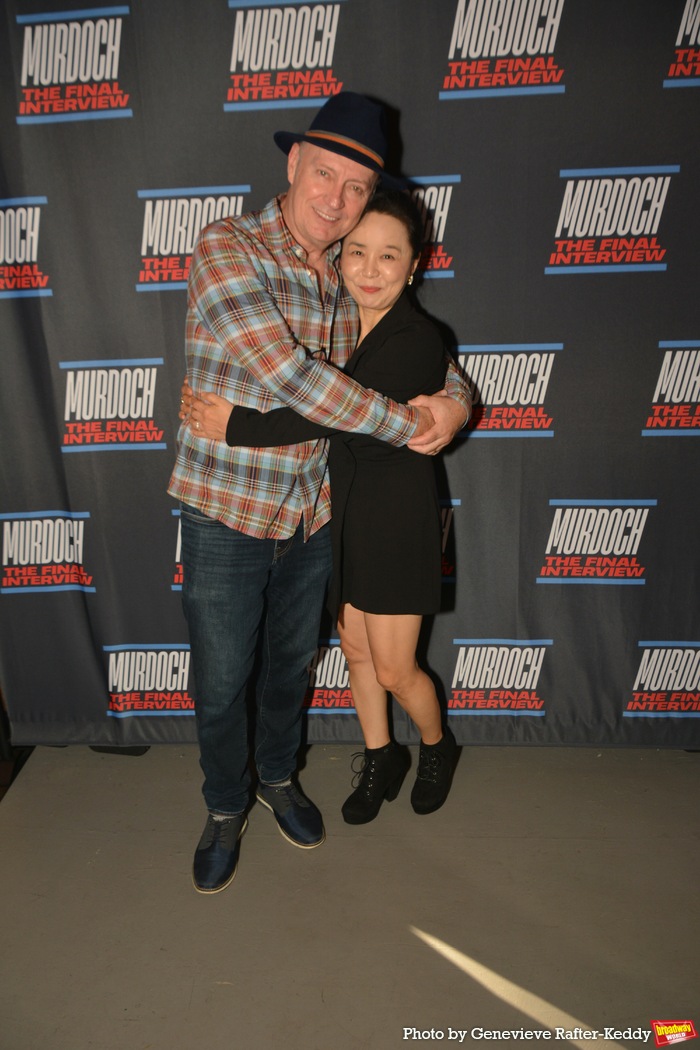 Photos: Inside Opening Night of MURDOCH: THE FINAL INTERVIEW at Theater555 Image