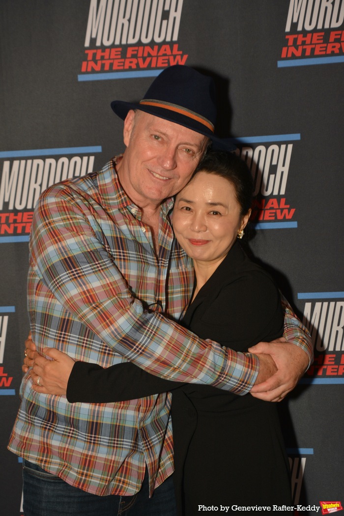 Photos: Inside Opening Night of MURDOCH: THE FINAL INTERVIEW at Theater555 Image