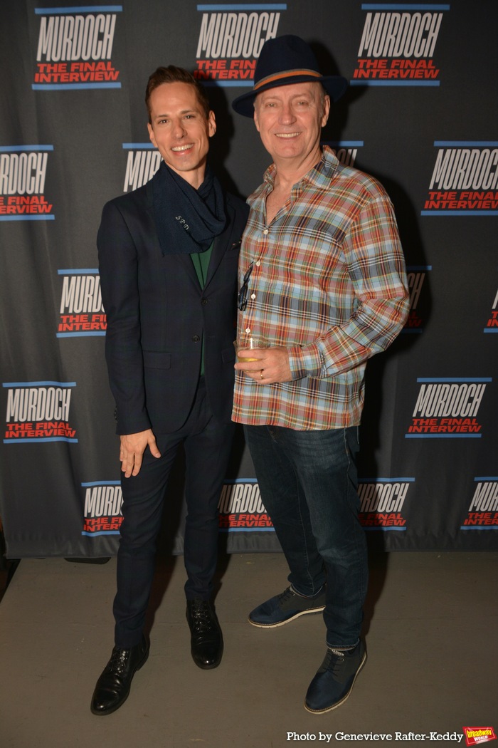 Photos: Inside Opening Night of MURDOCH: THE FINAL INTERVIEW at Theater555 Image
