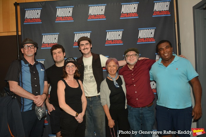 Photos: Inside Opening Night of MURDOCH: THE FINAL INTERVIEW at Theater555 Image