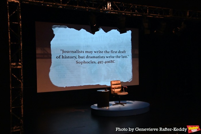 Photos: Inside Opening Night of MURDOCH: THE FINAL INTERVIEW at Theater555 Image