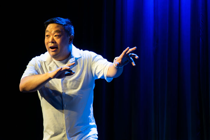 Photos: First Look at Chris Grace in SARDINES (A COMEDY ABOUT DEATH) Image