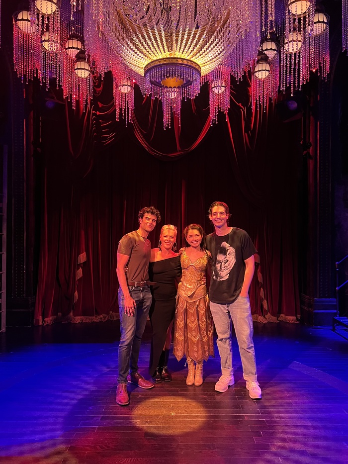 Photos: P!nk Poses With the Cast of MASQUERADE Under the Iconic Chandelier Image