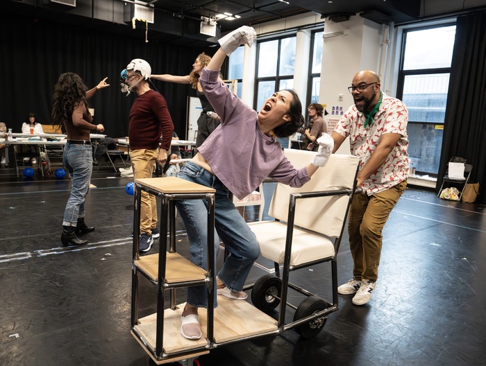 Photos: Micaela Diamond, Ruthie Ann Miles and More in THE SEAT OF OUR PANTS Rehearsals Image
