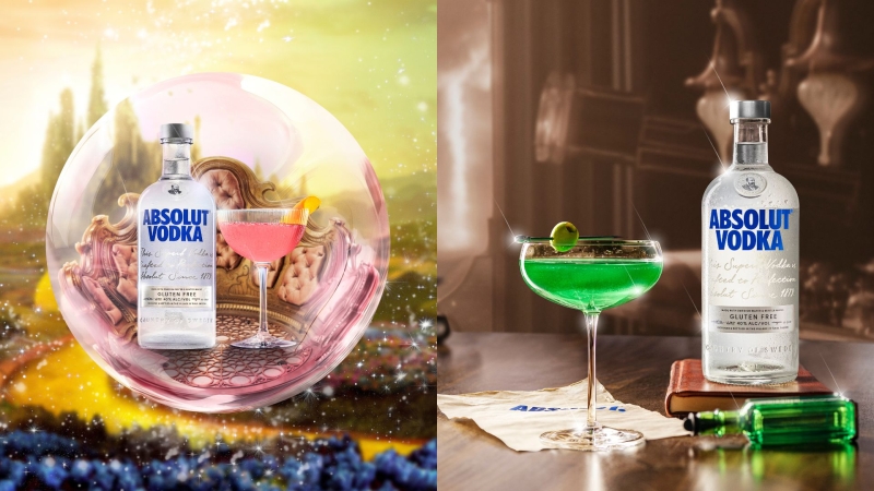 Absolut Partners with WICKED: FOR GOOD for New Cocktail Collection Image