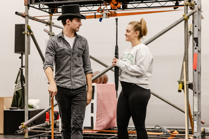 Photos: A CHRISTMAS CAROL GOES WRONG Cast in Rehearsals Image