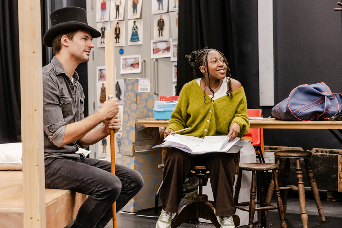 Photos: A CHRISTMAS CAROL GOES WRONG Cast in Rehearsals Image