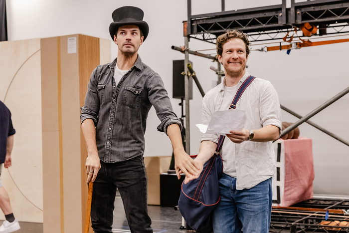 Photos: A CHRISTMAS CAROL GOES WRONG Cast in Rehearsals Image