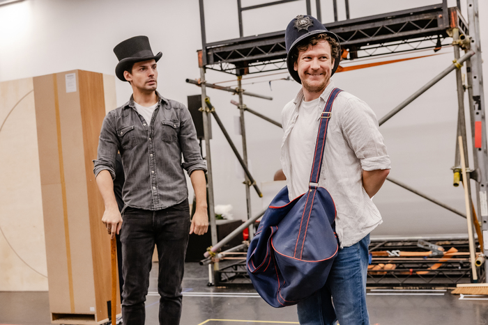 Photos: A CHRISTMAS CAROL GOES WRONG Cast in Rehearsals Image