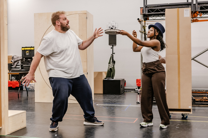 Photos: A CHRISTMAS CAROL GOES WRONG Cast in Rehearsals Image