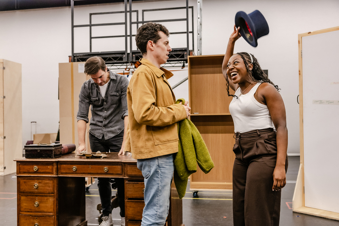 Photos: A CHRISTMAS CAROL GOES WRONG Cast in Rehearsals Image