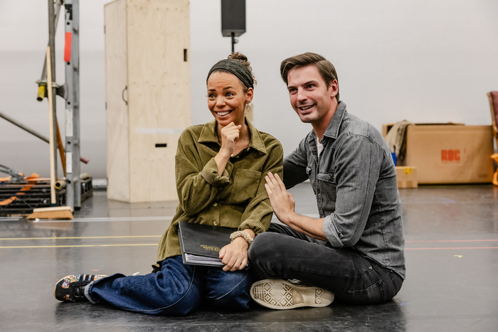 Photos: A CHRISTMAS CAROL GOES WRONG Cast in Rehearsals Image