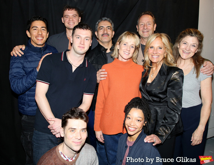 Photos: Timothée Chalamet and Dr. Jill Biden Visit PUNCH Cast Backstage Image