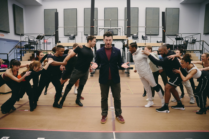 Photos: CHESS Cast in Rehearsal Ahead of Broadway Run Image