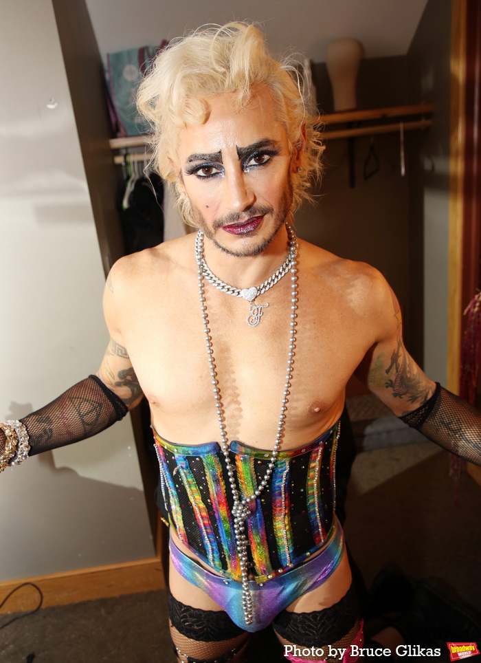 Exclusive Photos: Backstage with Frankie Grande at THE ROCKY HORROR SHOW at Bucks County Playhouse Image