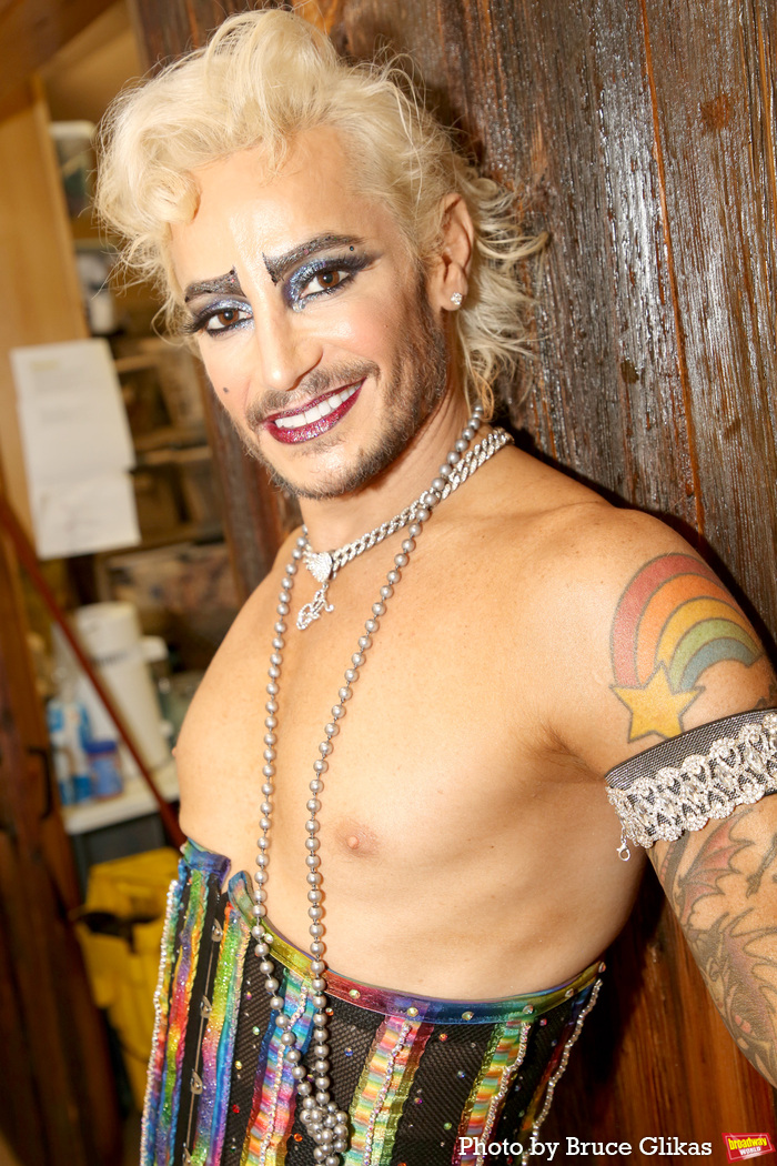 Exclusive Photos: Backstage with Frankie Grande at THE ROCKY HORROR SHOW at Bucks County Playhouse Image