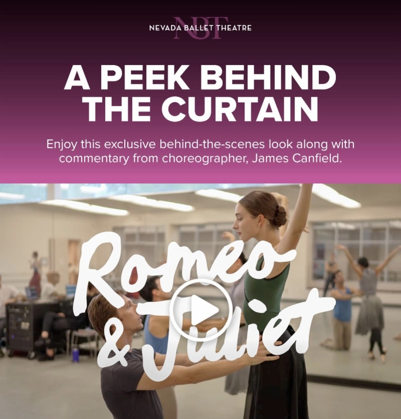 Feature: Nevada Ballet Theatre To Present ROMEO & JULIET October 17–19 Image