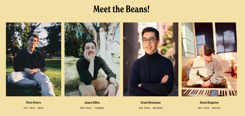 Interview: The Gentlemen of THE BEAN TONES LIVE! at Birdland Image